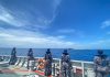 KRI Madidihang-855 Gelar Passing Exercise dengan Kapal Perang Jepang untuk Perkuat Keamanan ALKI III