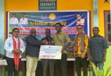 Poktan OAP Terima Bantuan 40 Ekor Sapi dan Alsintan dari Pemkot Sorong